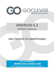 Goclever Insignia 5x manual. Tablet Instructions.